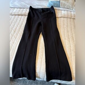 EUC Bleusalt Luxe Crop Black Flare Pants